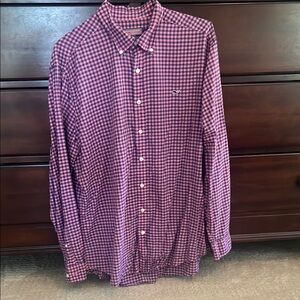 Mens Vineyard vines checked button down